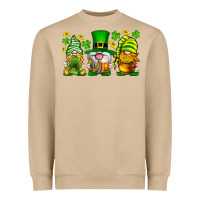 Mushroom St. Patrick's Day gnomies Heavyweight Sweatshirt - Neo Western