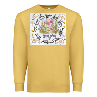 Antique Gold god says you are inflated Premium Sweatshirt - MaliasSmallBusiness