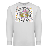 Dove Grey god says you are inflated Premium Sweatshirt - MaliasSmallBusiness