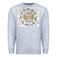 Heather Grey god says you are inflated Premium Sweatshirt - MaliasSmallBusiness