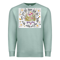 Seafoam god says you are inflated Premium Sweatshirt - MaliasSmallBusiness