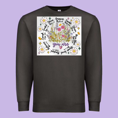 God Says You Are Inflated Premium Sweatshirt Designed By Maliassmallbusiness