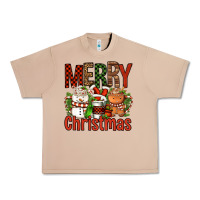 Burro Merry Christmas Coffee Cups Urban Heavy Tee - FaDigitalArtStudio