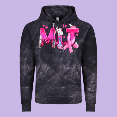 Medical Laboratory Technician Breast Cancer Vintage Hoodie Designed By Texasbilliewilder