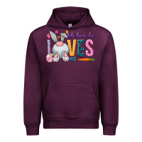 Mauve Wine Oh how he loves us Urban Hoodie - NancyCooperArtShop