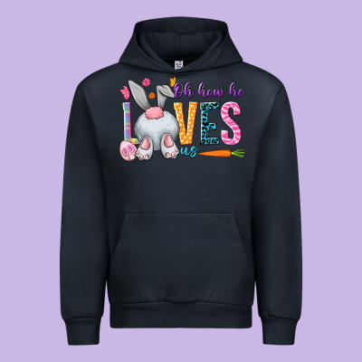Oh How He Loves Us Urban Hoodie Designed By Nancycooperartshop