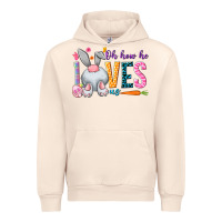 Sandshell Oh how he loves us Urban Hoodie - NancyCooperArtShop