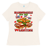 Bone hamburger are my valentine Ladies Tee - AdoDesignShop