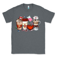 Charcoal Heather Nurse Coffee Cups Classic Tee - Artiststas