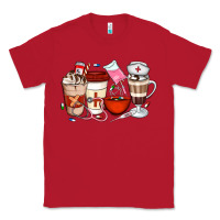 Red Nurse Coffee Cups Classic Tee - Artiststas
