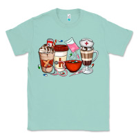 Seafoam Nurse Coffee Cups Classic Tee - Artiststas