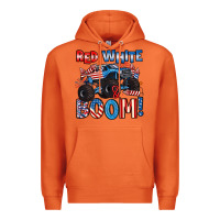 Carrot red white and boom 4th of july Premium Hoodie - Artiststas