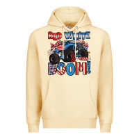 Pina Colada red white and boom 4th of july Premium Hoodie - Artiststas