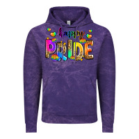 Cloud Purple happy pride Vintage Hoodie - Zillion Design Studio
