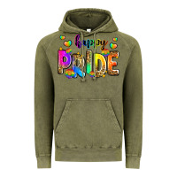 Vintage Olive happy pride Vintage Hoodie - Zillion Design Studio