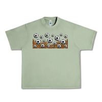 Oil Green leopard soccer 16oz libbey glass Urban Heavy Tee - HRA Design Shop