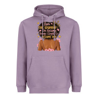 Lavender i love the woman i've become because i fought to b Heavyweight Hoodie - MaliasSmallBusiness