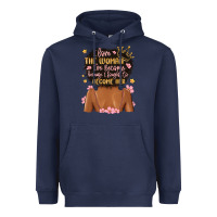 Navy i love the woman i've become because i fought to b Heavyweight Hoodie - MaliasSmallBusiness