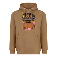 Toasted Coconut i love the woman i've become because i fought to b Heavyweight Hoodie - MaliasSmallBusiness