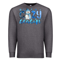Charcoal Heather cozy season Premium Sweatshirt - MaliasSmallBusiness
