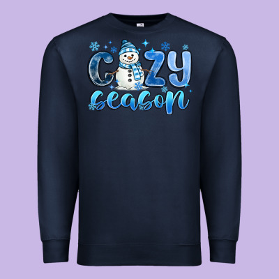 Cozy Season Premium Sweatshirt Designed By Maliassmallbusiness