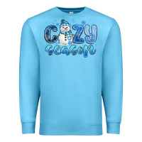 Ocean Blue cozy season Premium Sweatshirt - MaliasSmallBusiness