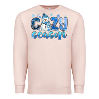 Pale Pink cozy season Premium Sweatshirt - MaliasSmallBusiness