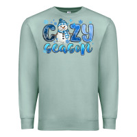 Seafoam cozy season Premium Sweatshirt - MaliasSmallBusiness