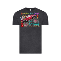 Vintage Black crushed 100 days of school Vintage Tee - RacoonDesign