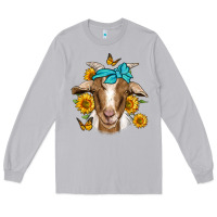 Moon Dust sunflower bandana goat Long Sleeve Tee - Jasminsmagicworld