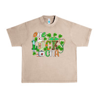 French Oak st.patricks one lucky cna  nurse Urban Heavy Tee - BarkalooDesign