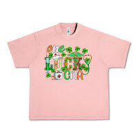 Salmon st.patricks one lucky cna  nurse Urban Heavy Tee - BarkalooDesign