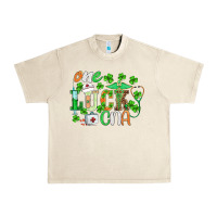 Sandshell st.patricks one lucky cna  nurse Urban Heavy Tee - BarkalooDesign
