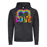 Vintage Black Choose love Vintage Hoodie - Zillion Design Studio