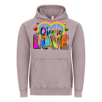 Vintage Zinc Choose love Vintage Hoodie - Zillion Design Studio