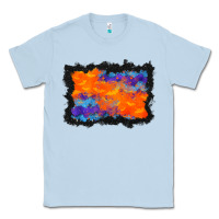 Dusty Blue halloween bat background Classic Tee - BundleAndBundleShop