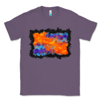 Lavender halloween bat background Classic Tee - BundleAndBundleShop