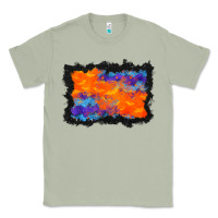 Matcha halloween bat background Classic Tee - BundleAndBundleShop