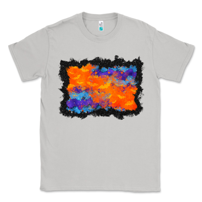 Halloween Bat Background Classic Tee by BundleAndBundleShop | Teevron