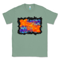 Sage halloween bat background Classic Tee - BundleAndBundleShop