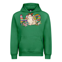 Emerald Hop rabbit Urban Hoodie - NancyCooperArtShop