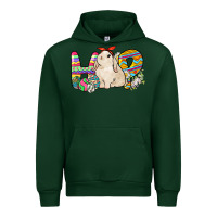 Foreset Green Hop rabbit Urban Hoodie - NancyCooperArtShop