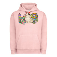 Pigment Salmon Hop rabbit Urban Hoodie - NancyCooperArtShop