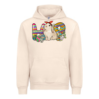 Sandshell Hop rabbit Urban Hoodie - NancyCooperArtShop