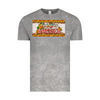 Cloud Rock god bless america sunflower license plate Vintage Tee - HRA Design Shop