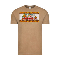 Vintage Coffee god bless america sunflower license plate Vintage Tee - HRA Design Shop