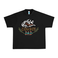 Black cowboy dad Urban Heavy Tee - CowhideDigitalArt