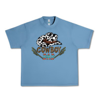 Pebble Blue cowboy dad Urban Heavy Tee - CowhideDigitalArt