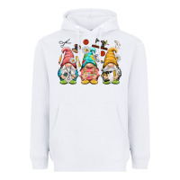White crafter gnomies Heavyweight Hoodie - NancyCooperArtShop