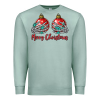 Seafoam merry christmas Premium Sweatshirt - MaliasSmallBusiness